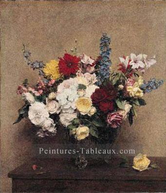 La richesse rose de juin Henri Fantin Latour Peintures à l'huile
